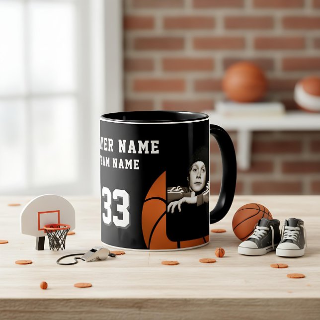 Taza Baloncesto Nombre Número de Equipo 2 Fotos (Subido por el creador)
