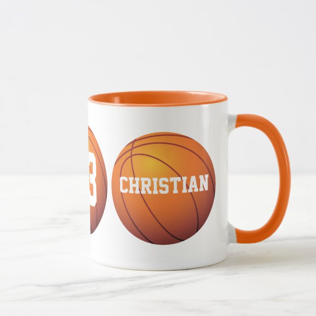 Taza Baloncesto personalizado (Derecha)