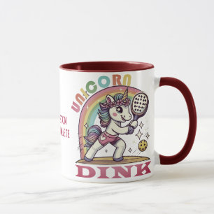 Taza Baloncesto picante unicornio Dink Pickleballer Spo