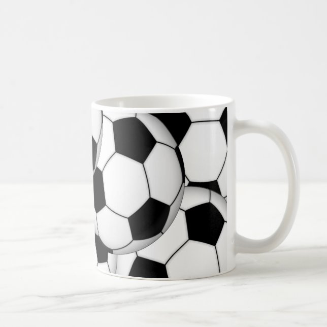 Taza Balones de fútbol adaptables (Derecha)