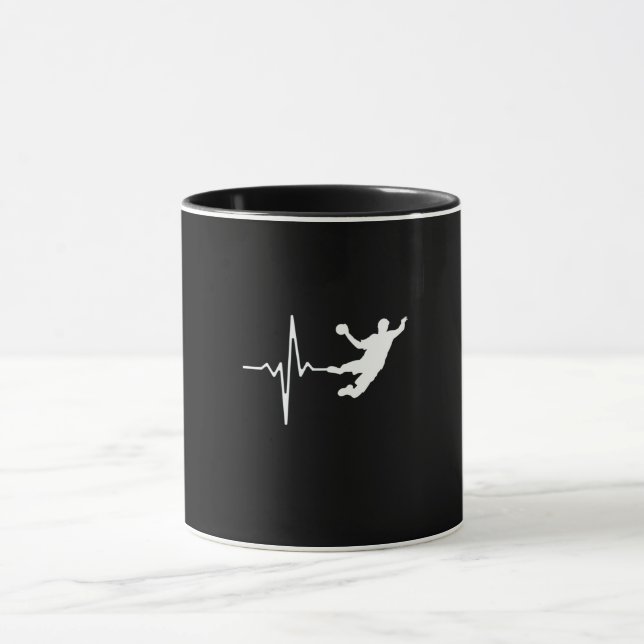 Taza Balonmano - Famoso jugador de balonmano (Centro)