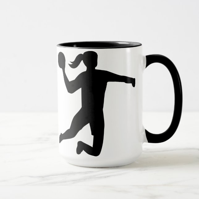 Taza Balonmano para mujer (Derecha)