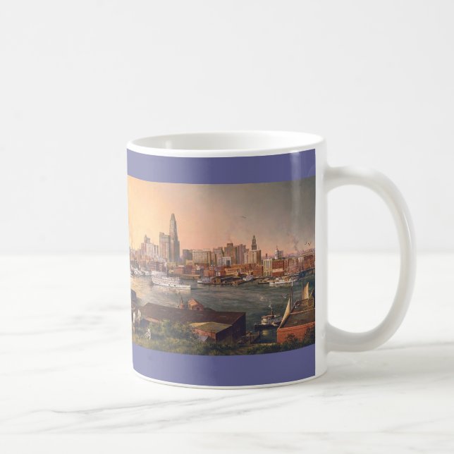 Taza "Baltimore del puerto viejo" de Paul McGehee (Derecha)