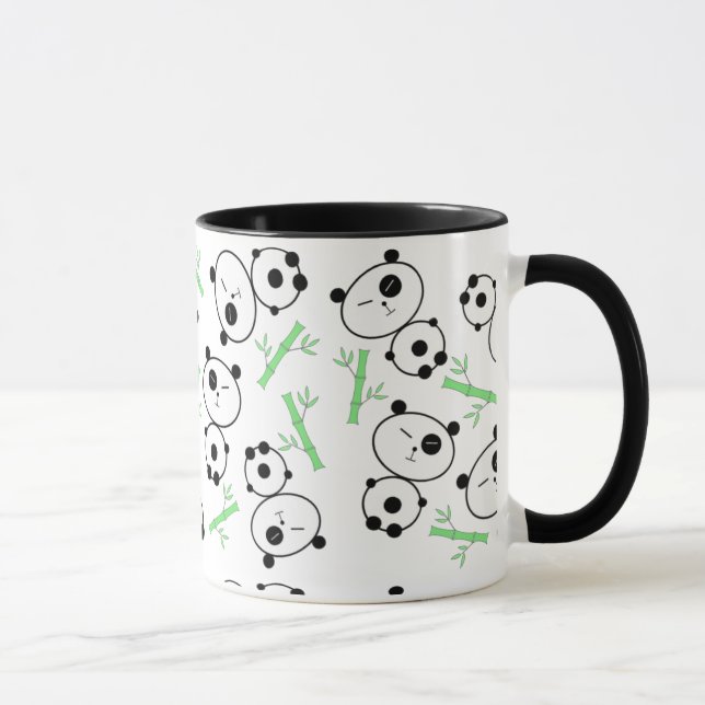 Taza Bambú y pandas (Derecha)