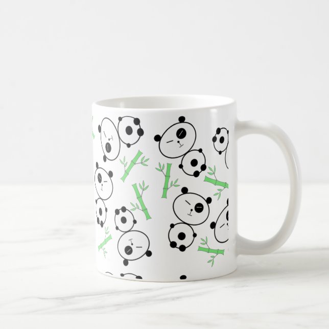 Taza Bambú y pandas (Derecha)