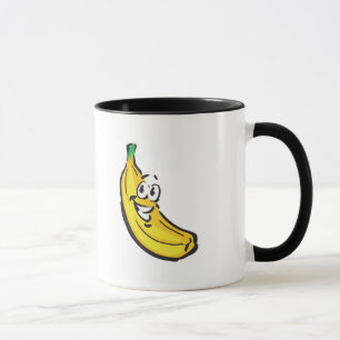 Taza banana feliz