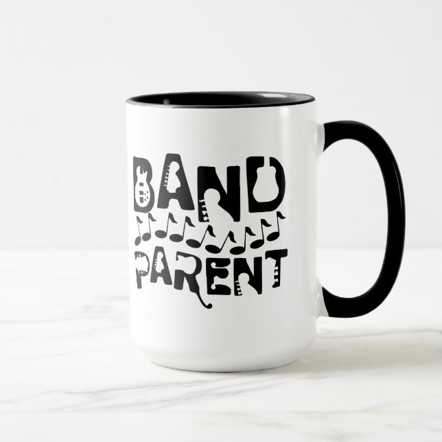 Taza Band Parent Music Notes (Derecha)