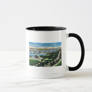 Taza Banda conmemorativa Shell, el río Charles de la