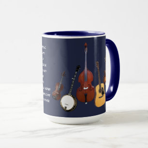 TAZA BANDA DE BLUEGRASS
