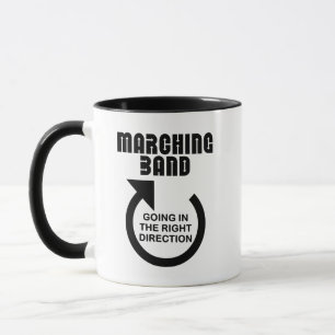 Taza Banda de marcha de dirección derecha