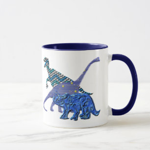 Taza Banda Dinosaur