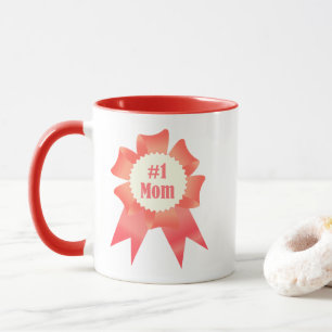 Taza Banda ganadora del premio Gratitude Número Uno Mom
