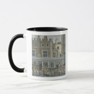 Taza Banda militar en el palacio de San Jaime, tarde