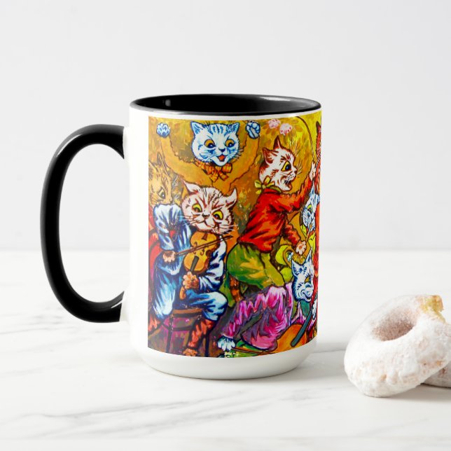 Taza Banda musical de Cat (Con donut)