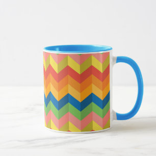 Taza banda zigzag