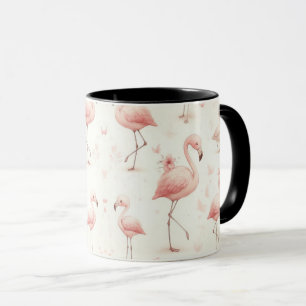 Taza Bandada de Flamencos más Lindos