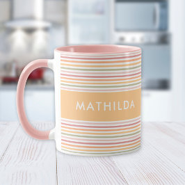 Taza Bandas luminosas modernas