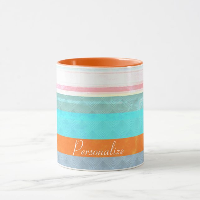 Taza Bandas personalizadas y anticuadas (Centro)