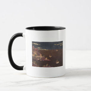 Taza Bandeja con escena marina