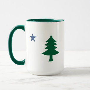 Taza Bandera 1901 de Maine