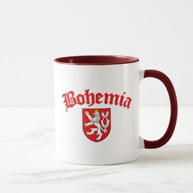 Taza Bandera 1 (w/inscription) de Bohemia (Derecha)