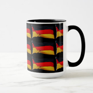 Taza Bandera alemana de la República Democrática de Ale