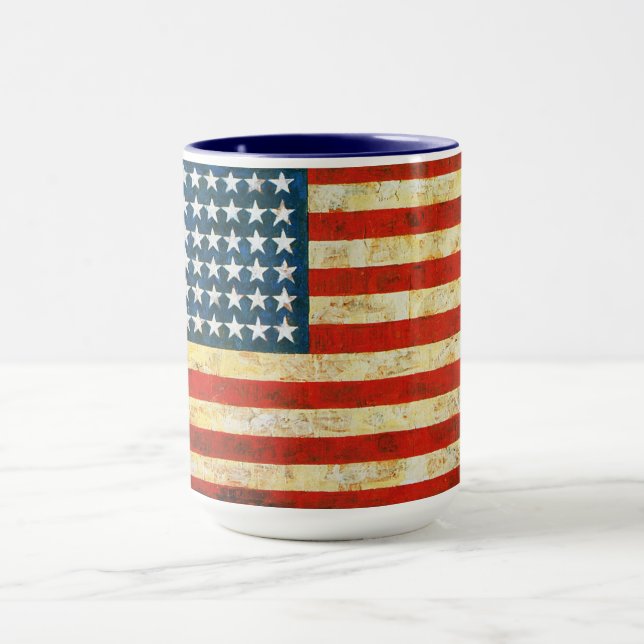 Taza Bandera Americana (Centro)