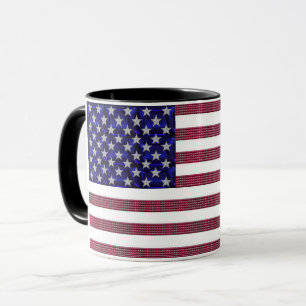 Taza Bandera Americana