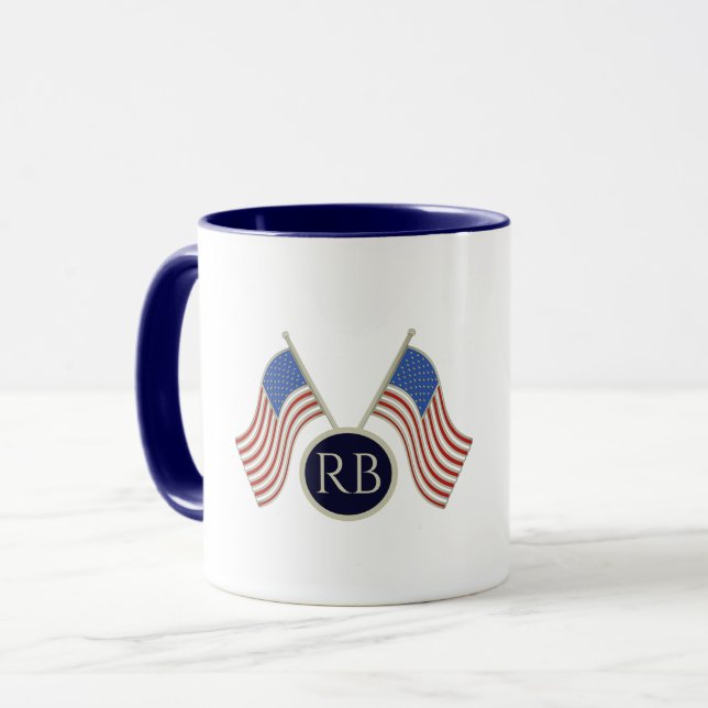 Taza Bandera Americana (Anverso izquierdo)