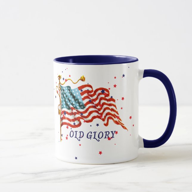 Taza Bandera americana, vieja gloria (Derecha)