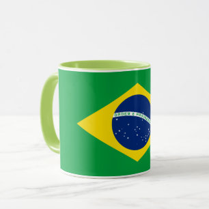 Taza Bandera brasileña Mug