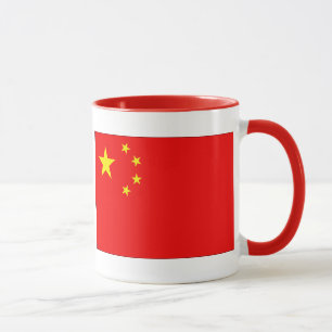 Taza Bandera china