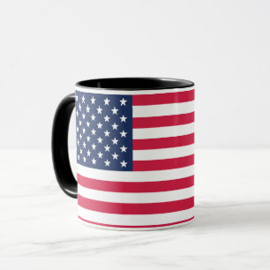 Taza Bandera Combo Mug De Estados Unidos