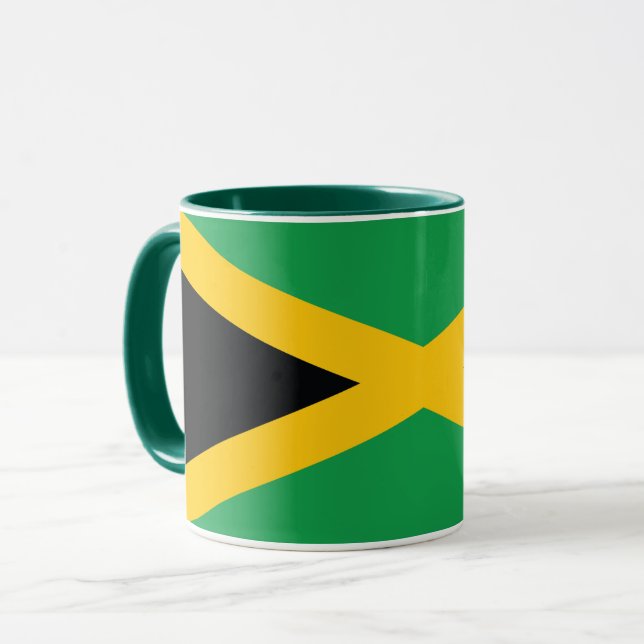 Taza Bandera Combo Mug De Jamaica (Anverso izquierdo)