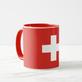 Taza Bandera Combo Mug De Suiza