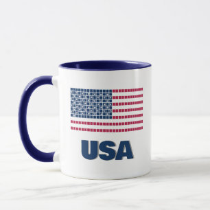 Taza Bandera de América