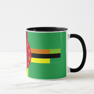 Taza Bandera de Benín y Dominica Mug
