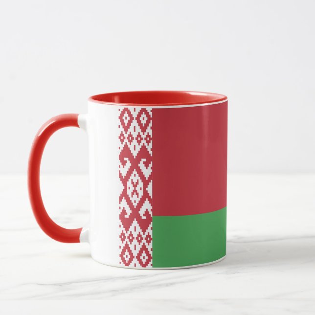 Taza Bandera de Bielorrusia (Izquierda)
