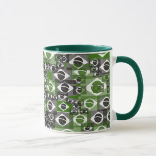 Taza Bandera de Brasil
