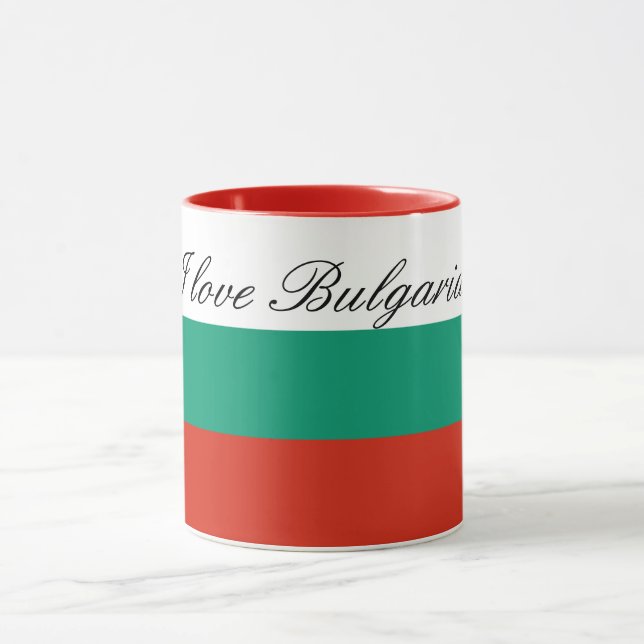 Taza Bandera de Bulgaria o búlgara (Centro)