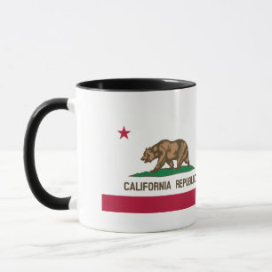 Taza Bandera de California