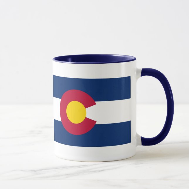 Taza Bandera de Colorado (Derecha)