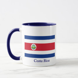 Taza bandera de Costa Rica