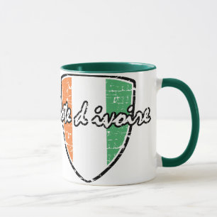 Taza Bandera de Cote D Ivoire