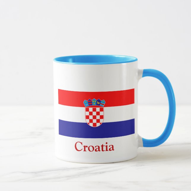 Taza Bandera de Croacia (Derecha)