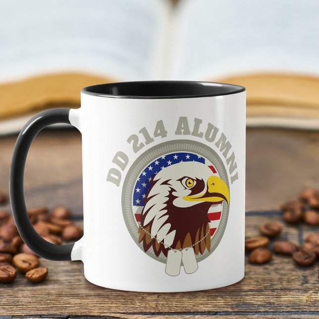 Taza Bandera de Eagle Emblem USA | 214 Alumnos DD (Subido por el creador)