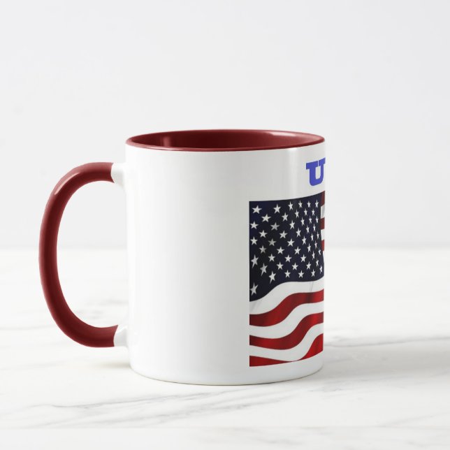 Taza Bandera de Estados Unidos (Izquierda)