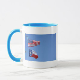 Taza Bandera de Estados Unidos Banderas Texas Estrellas