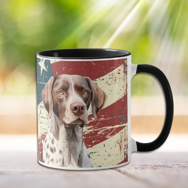 Taza Bandera de Estados Unidos Grunge Bandera Alemana C (Subido por el creador)