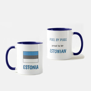 Taza Bandera de Estonia